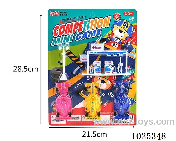 free wheel car  in blister card