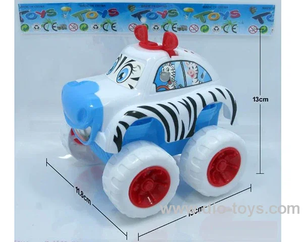 Inertia car in opp bag