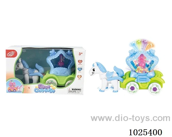 ELECTRIC PRINCESS CARRIAGE in Window
