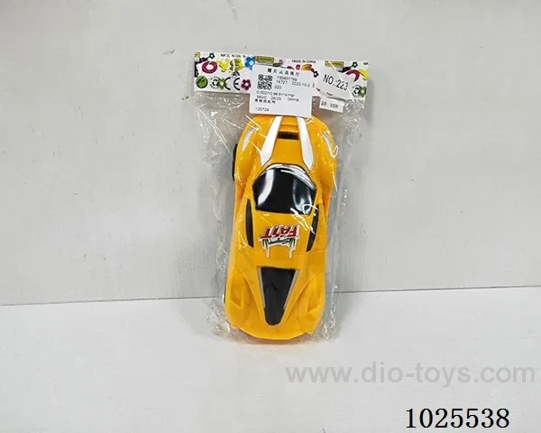 Inertia car in opp bag