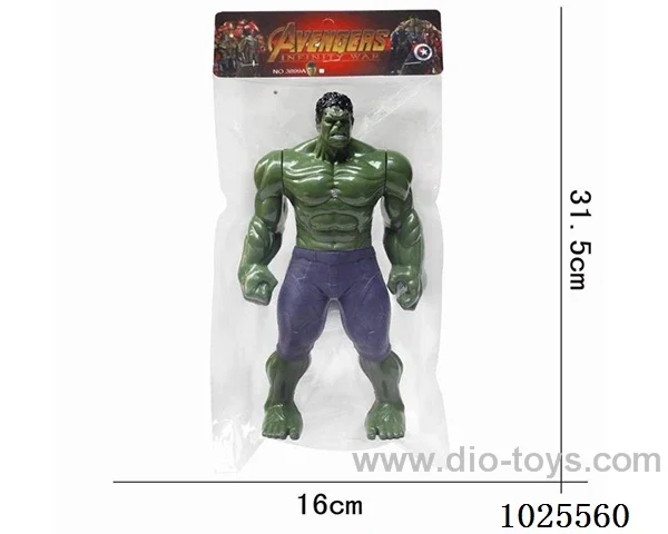 Hulk with ligh in PVC bag with header