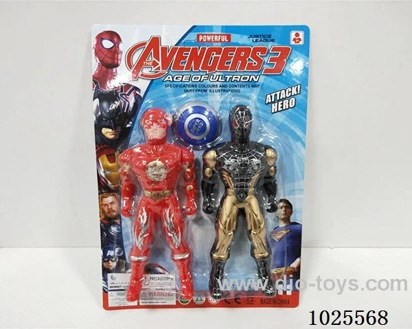 Spiderman with light in blister card