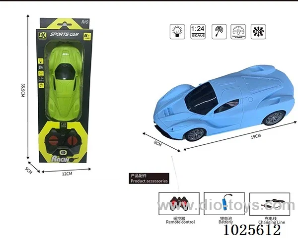 4ch RC car include battery in window box