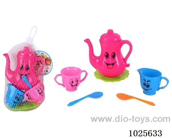 tea set in net bag