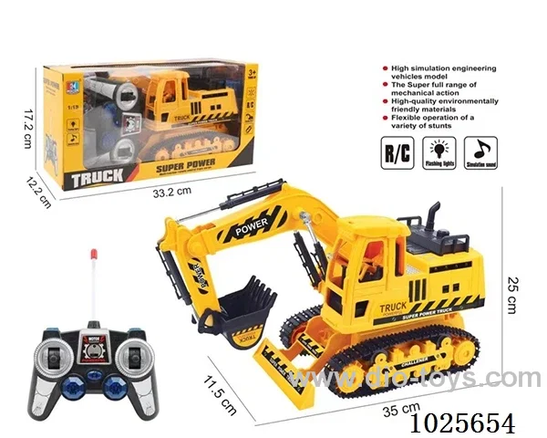 6ch RC car with light&music in window box