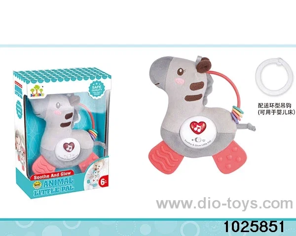 Soothing toys with light&sound