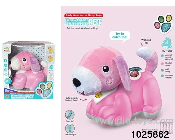 Soothing toys with light&sound