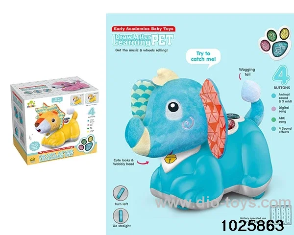 Soothing toys with light&sound
