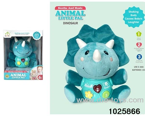 Soothing toys with light&sound