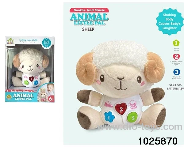 Soothing toys with light&sound