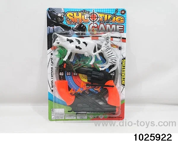 Soft Bullet Gun in Blister card