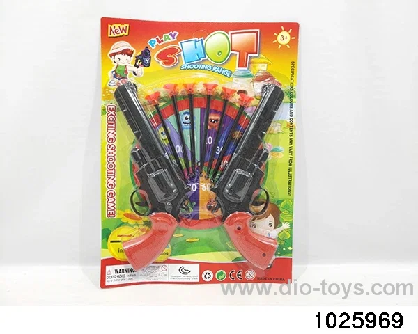 Soft Bullet Gun in Blister card