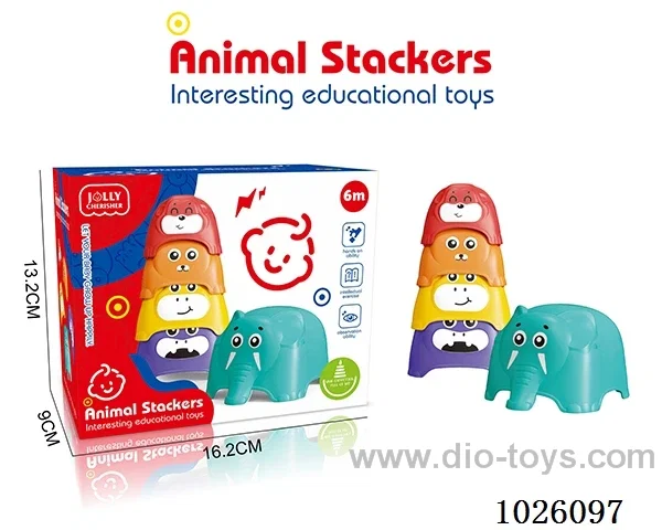animal stackers interesting educational toys
