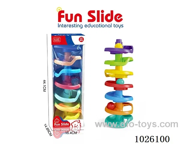 fun slide interesting educational toys in window box