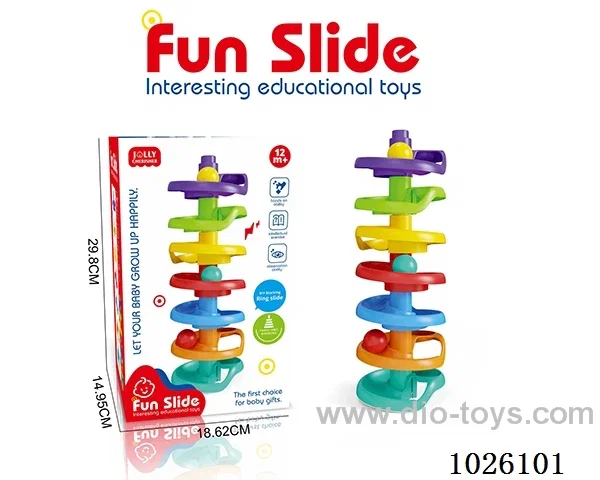 fun slide interesting educational toys in color box