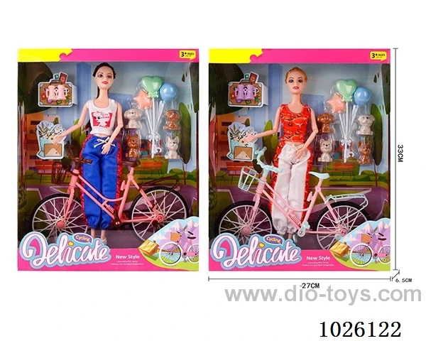 11inch Barbie 2sets mixed loading in window box