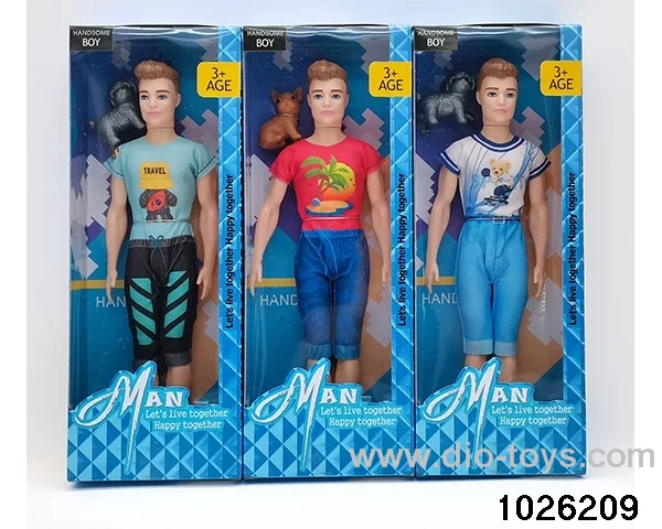 11.5 inch doll set in window box