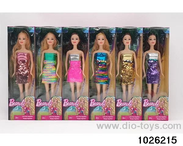 11.5 inch doll set in window box