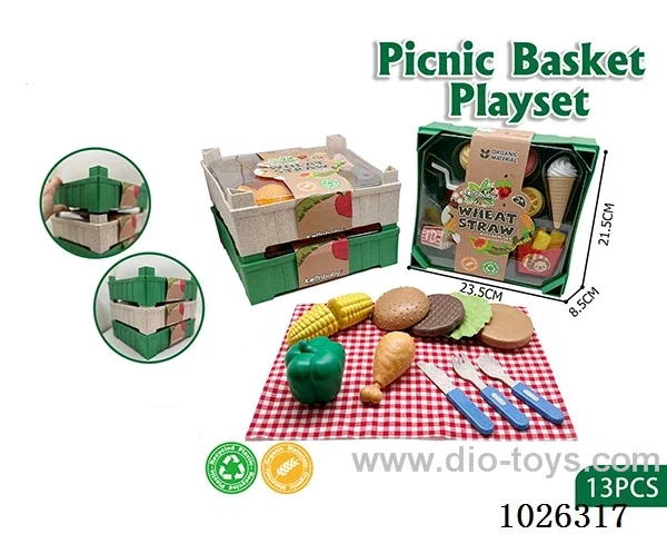 Burger picnic set in box