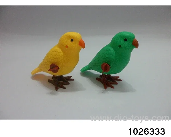 wind-up parrot in opp bag