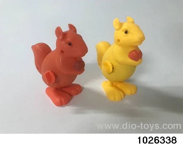 Wind-up Squirrel in opp bag