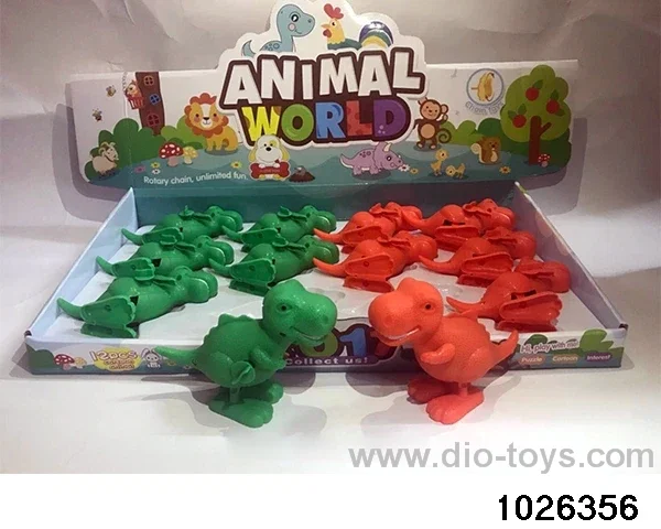 wind-up dinosaur in display box