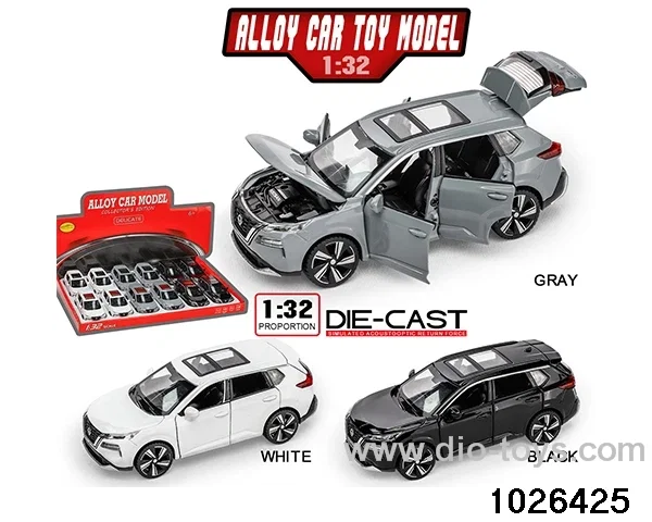 1:32 Alloy Pull Back Car in display box