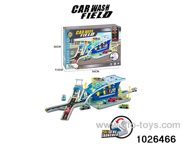Ejector car wash field set in window box