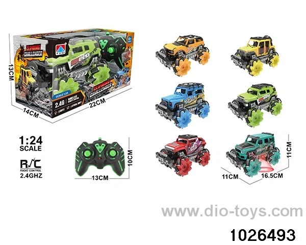 1:24 2.4G 7ch RC car in window box