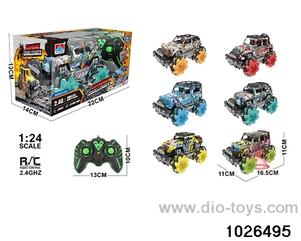 1:24 2.4G 7ch RC car in window box