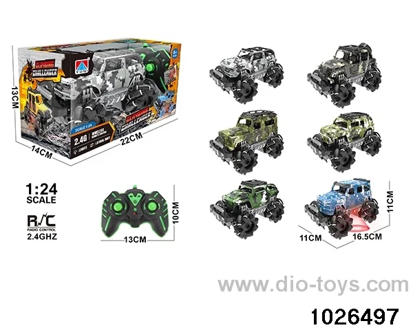 1:24 2.4G 7ch RC car in window box