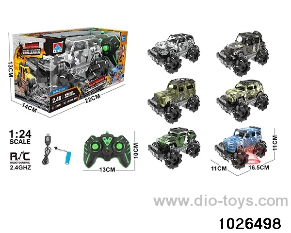 1:24 2.4G 7ch RC car in window box