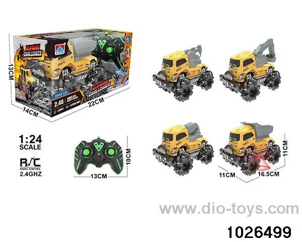 1:24 2.4G 7ch RC car in window box