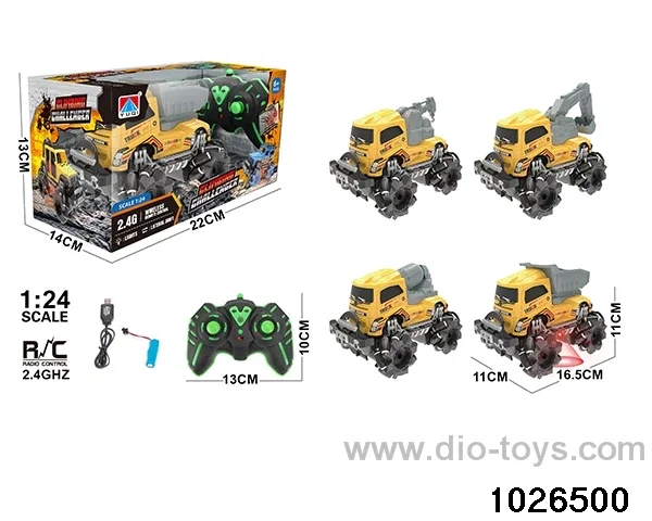 1:24 2.4G 7ch RC car in window box