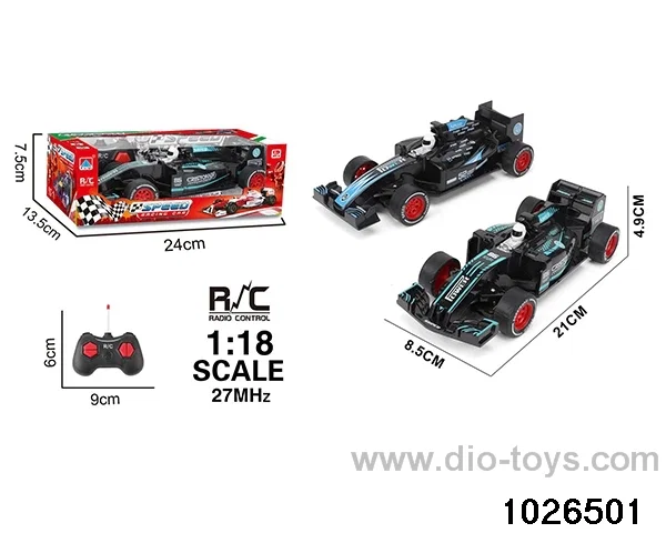 1:18 4ch RC car in window box
