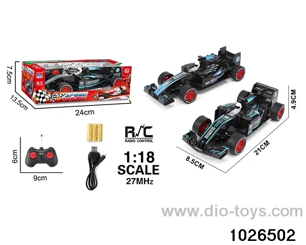 1:18 4ch RC car in window box