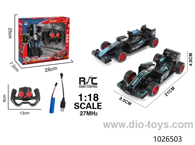 1:18 4ch RC car in window box
