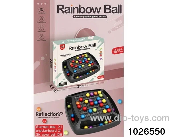 rainbow ball