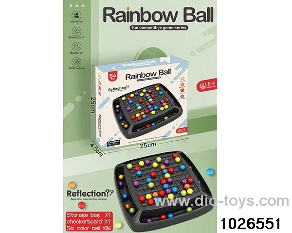 rainbow ball