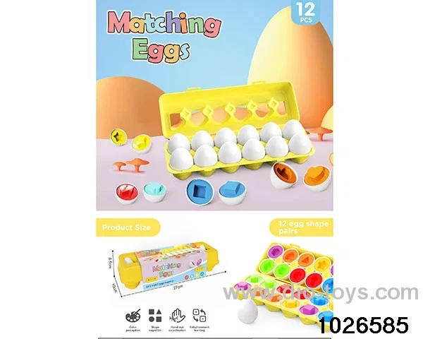 matching eggs