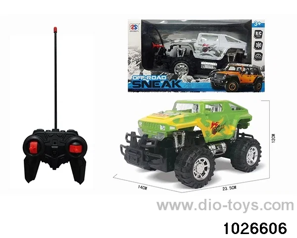 4ch RC car in window box