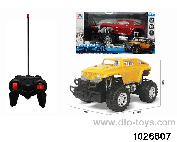 4ch RC car in window box