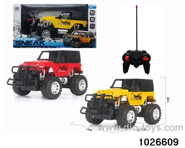 4ch RC car in window box