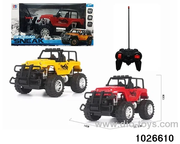 4ch RC car in window box