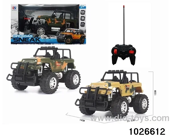 4ch RC car in window box