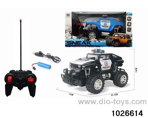 4ch RC car in window box