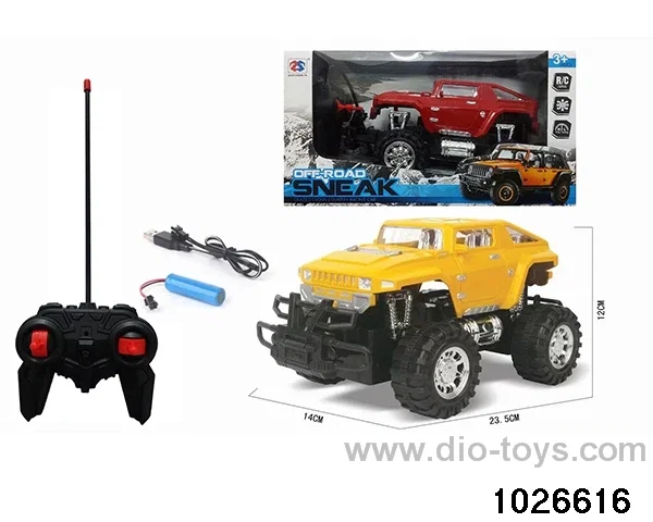 4ch RC car in window box