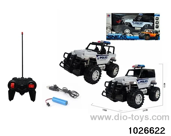 4ch RC car in window box