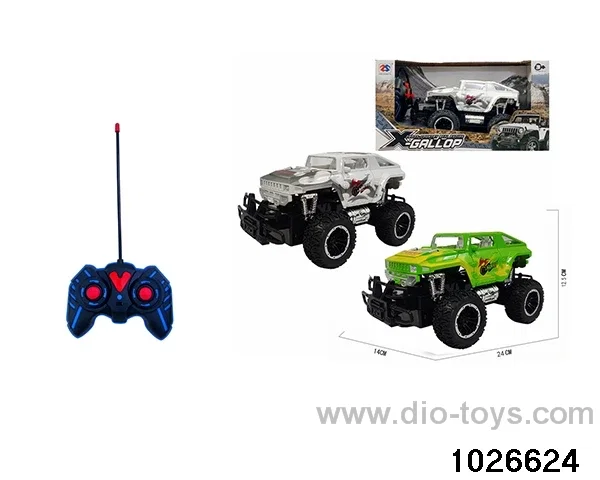 4ch RC car in window box