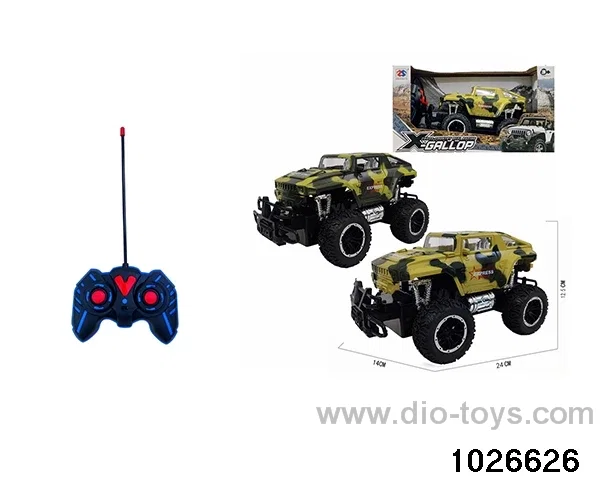 4ch RC car in window box